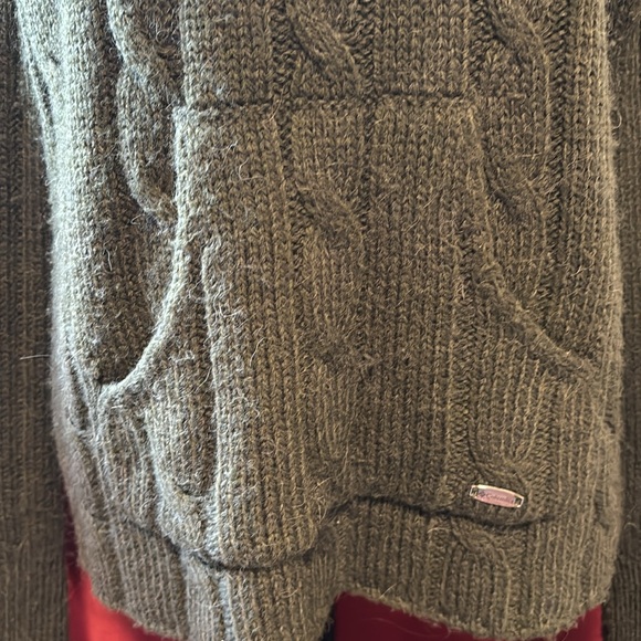 Columbia green sweater with kangaroo pocket - Picture 3 of 6